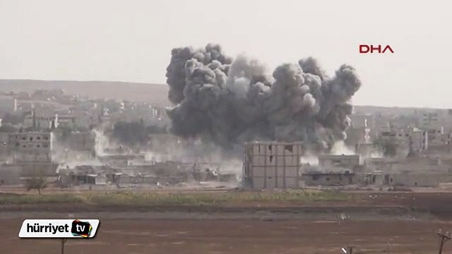 Kobani'de çatışmalar şiddetlendi