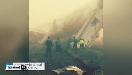Pistten çıkan THY uçağının yeni görüntüleri ortaya çıktı!