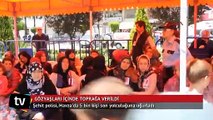 Şehit polisi, Havza'da 5 bin kişi son yolculuğuna uğurladı