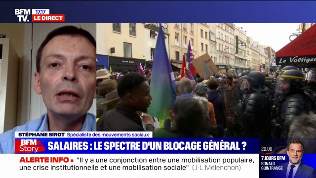 L'indexation des salaires sur l'inflation peut changer la donne , affirme Stéphane Sirot, spécialiste des mouvements sociaux