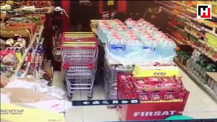 Sancaktepe'de silahlı market soygunu