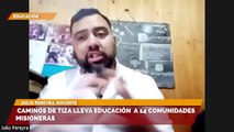 CAMINOS DE TIZA LLEVA EDUCACIÓN A 14 COMUNIDADES MISIONESRAS