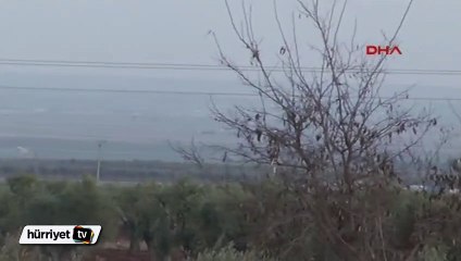 Fırtına obüsleri PYD bölgesini vurmaya başladı