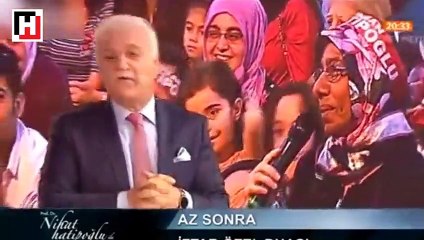 Nihat Hatipoğlu’nun programında izleyenleri hayrete düşüren soru
