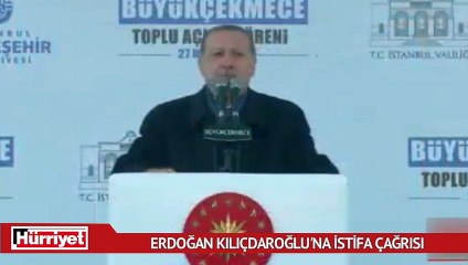 Erdoğan Kılıçdaroğlu'na seslendi: Bunu ispat et ben cumhurbaşkanlığından istifa edeceğim