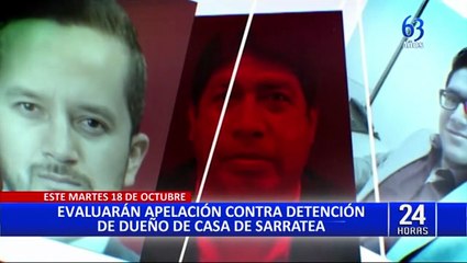 Poder Judicial evaluará el martes apelación de Salatiel Marrufo y otros "asesores en la sombra"