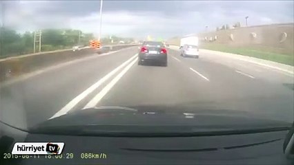 Otoyolda korkunç kaza