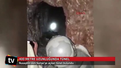 Nusaybin'den Suriye'ye açılan tünel bulundu