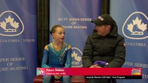 Juvenile Women U12 Gp1 2022 Belairdirect BC/YT Section Autumn Leaves Super Series - Olympic Rink (31)