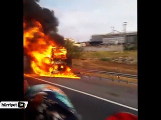 TEM'de can pazarı: 55 kişi son anda kurtuldu