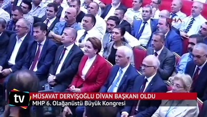Divan başkanı Müsavat Dervişoğlu oldu
