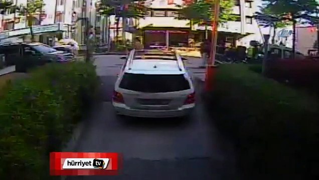 Mahkemenin suçlu bulduğu o kadına cipin çarpma anı kamerada