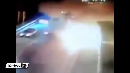Otobanda bomba gibi patladı