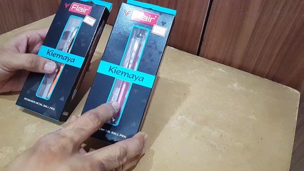 Unboxing, review and testing of Flair Kiemaya Designer Metal Ball Pen