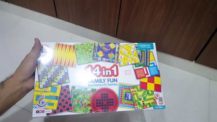 Unboxing and Review of Ratnas Premium Quality 14 in 1 Board Game