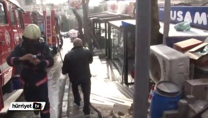 Yangından mallarının derdine düştüler