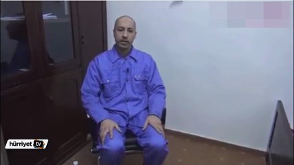Kaddafi'nin oğlu Saadi Kaddafi'ye  işkence