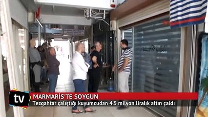 Tezgahtar, çalıştığı kuyumcudan 4.5 milyon liralık soygun yaptı