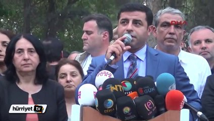 Selahattin Demirtaş Suruç'ta konuştu