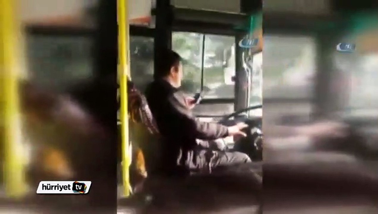 Otobüs şöförü pes dedirtti!