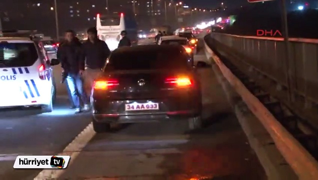 Rektörlük aracına silahlı saldırı