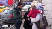Şişli'de Suriyeli kadınlara kapkaç şoku kamerada