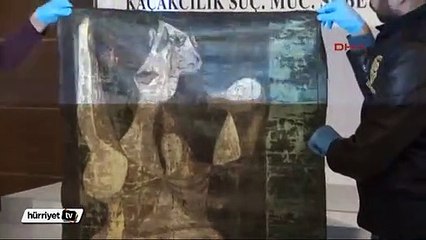 Ünlü ressam Picasso'nun aranan tablosu İstanbul'da bulundu