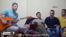 Kocaeli Üniversitesi öğrencileri rektör için şarkı yaptı