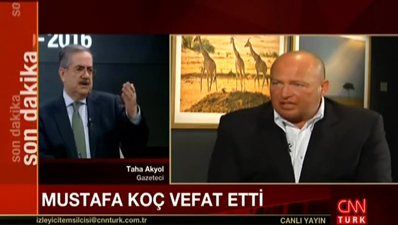 Taha Akyol Mustafa Koç'u anlattı