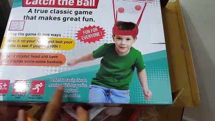 Unboxing and review of AWALS Heads up Catch the Ball for Kids