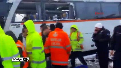 TEM'de Kocaeli-İstanbul karayolu kapandı