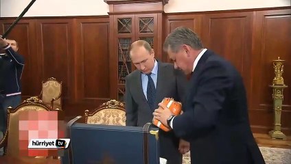 Düşürülen uçağın karakutusu Putin’e getirildi