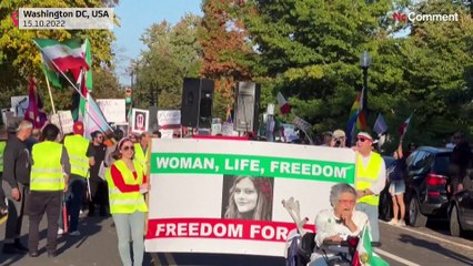 Manifestation à Washington pour les femmes iraniennes