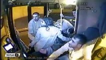 Kalp krizi geçiren yolcuyu otobüs şoförü ve yolcular kurtardı