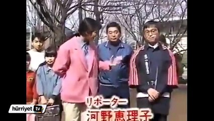 Kadın muhabirin talihsiz anları