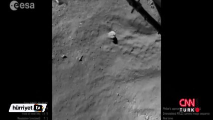 Philae'nin kuyruklu yıldıza inişinin videosu yayınlandı