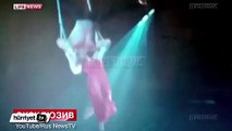 Rusya'da sirkte kadın trapezci metrelerce yüksekten düştü
