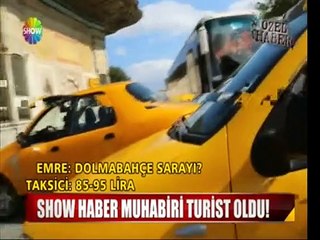 Taksiciler turistleri böyle dolandırıyor