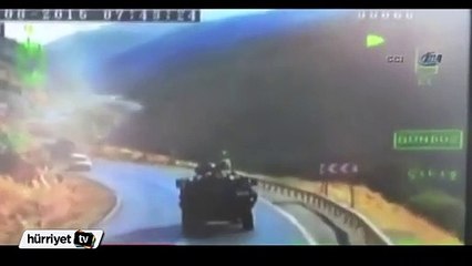 PKK'nın hain saldırısı böyle görüntülendi
