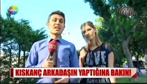 Kıskanç arkadaşın yaptığı şoke etti