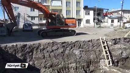 Sivas'ta temel kazısında kalıntılar bulundu