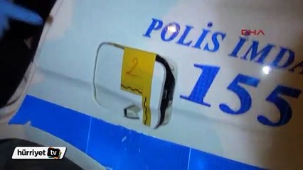 Van'da polis aracına silahlı saldırı