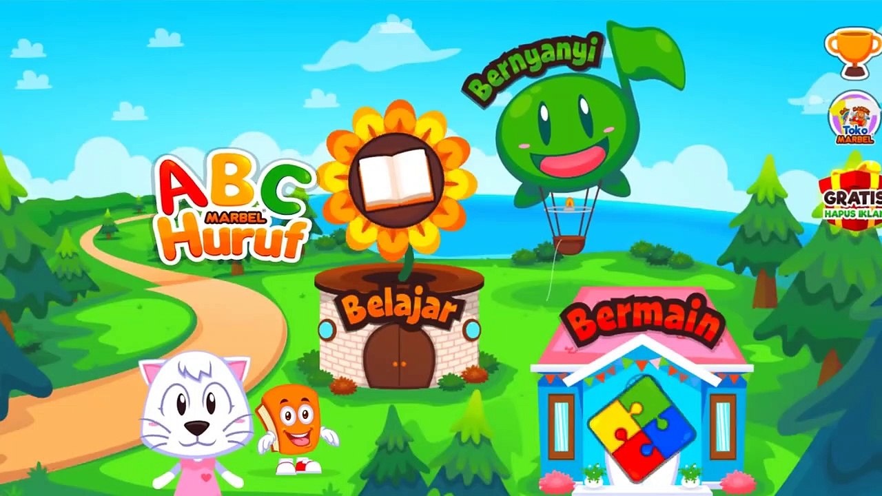 Belajar Huruf Alfabet ABCD