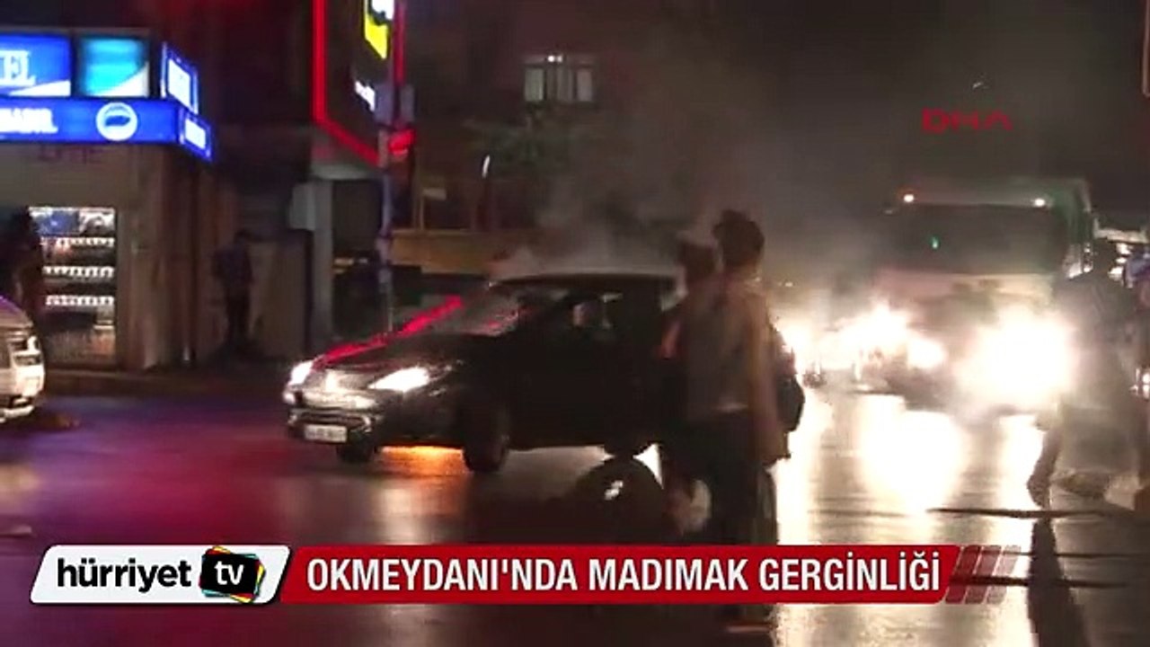Okmeydanı'nda Madımak gerginliği
