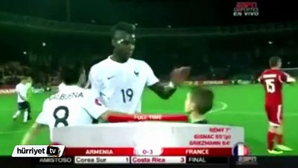 Küçük taraftardan Pogba'ya büyük ders