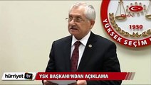 YSK Başkanı Sadi Güven'den açıklama