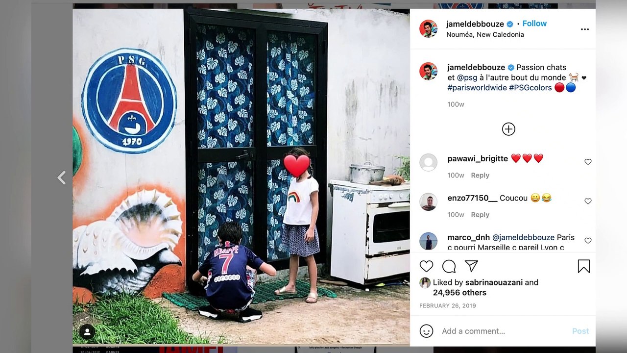 JAMEL DEBBOUZE découvrez ses enfants : LEON et LILA
