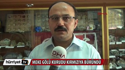 Meke Gölü kurudu