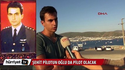 Şehit Pilot Nail Erdoğan'ın oğlu da pilot olacak