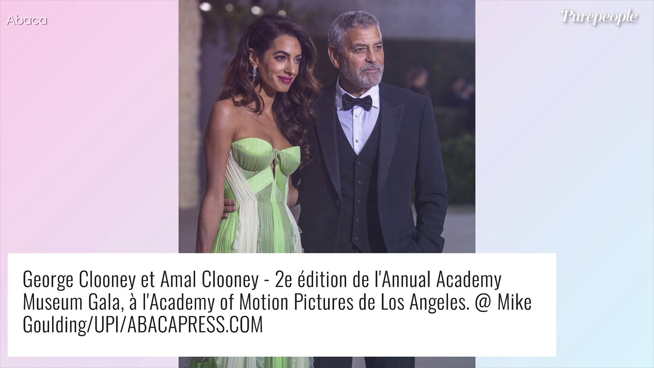Amal Clooney en décolleté sublime au bras de George, Julia Roberts ultra sobre